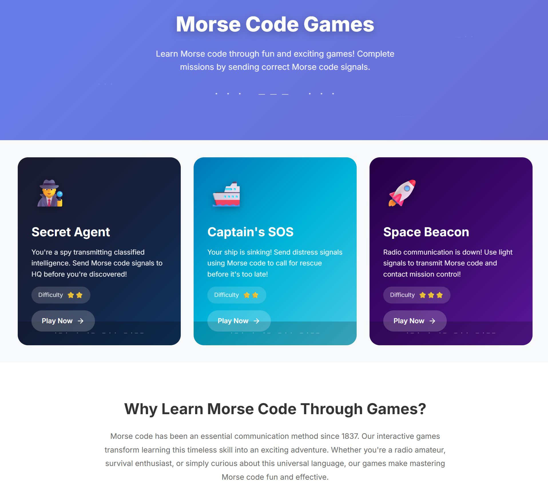 Morse Code Master - Screenshot 5 showing product features and functionality