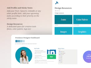 Notion Dashboard for Freelance Designers gallery image