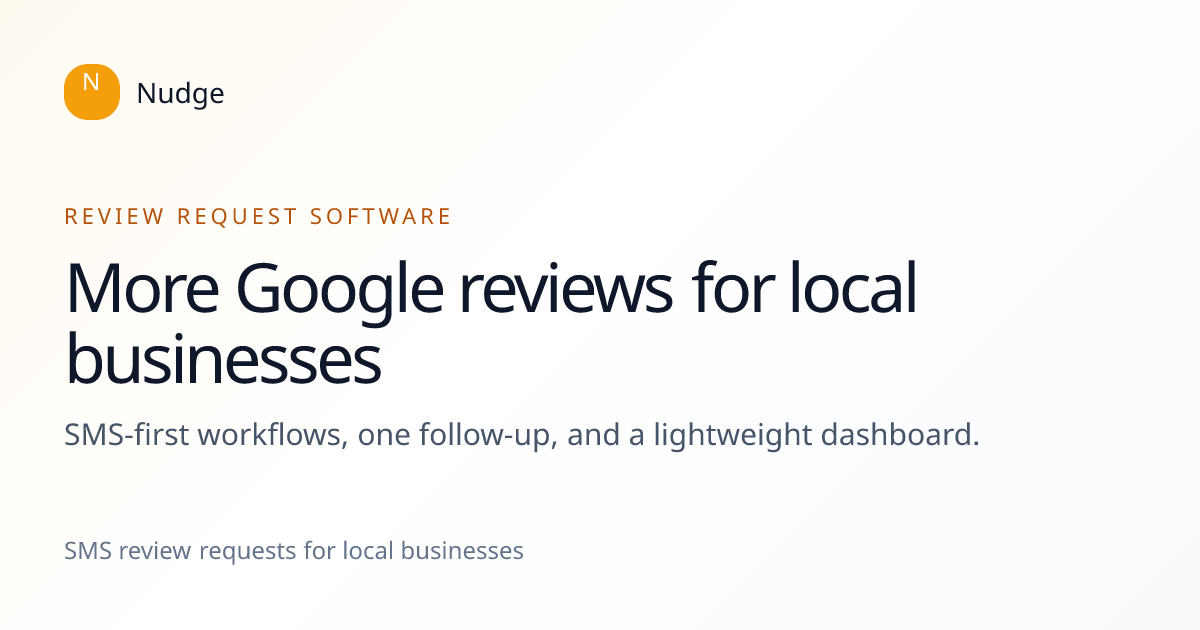 Nudge.reviews gallery image