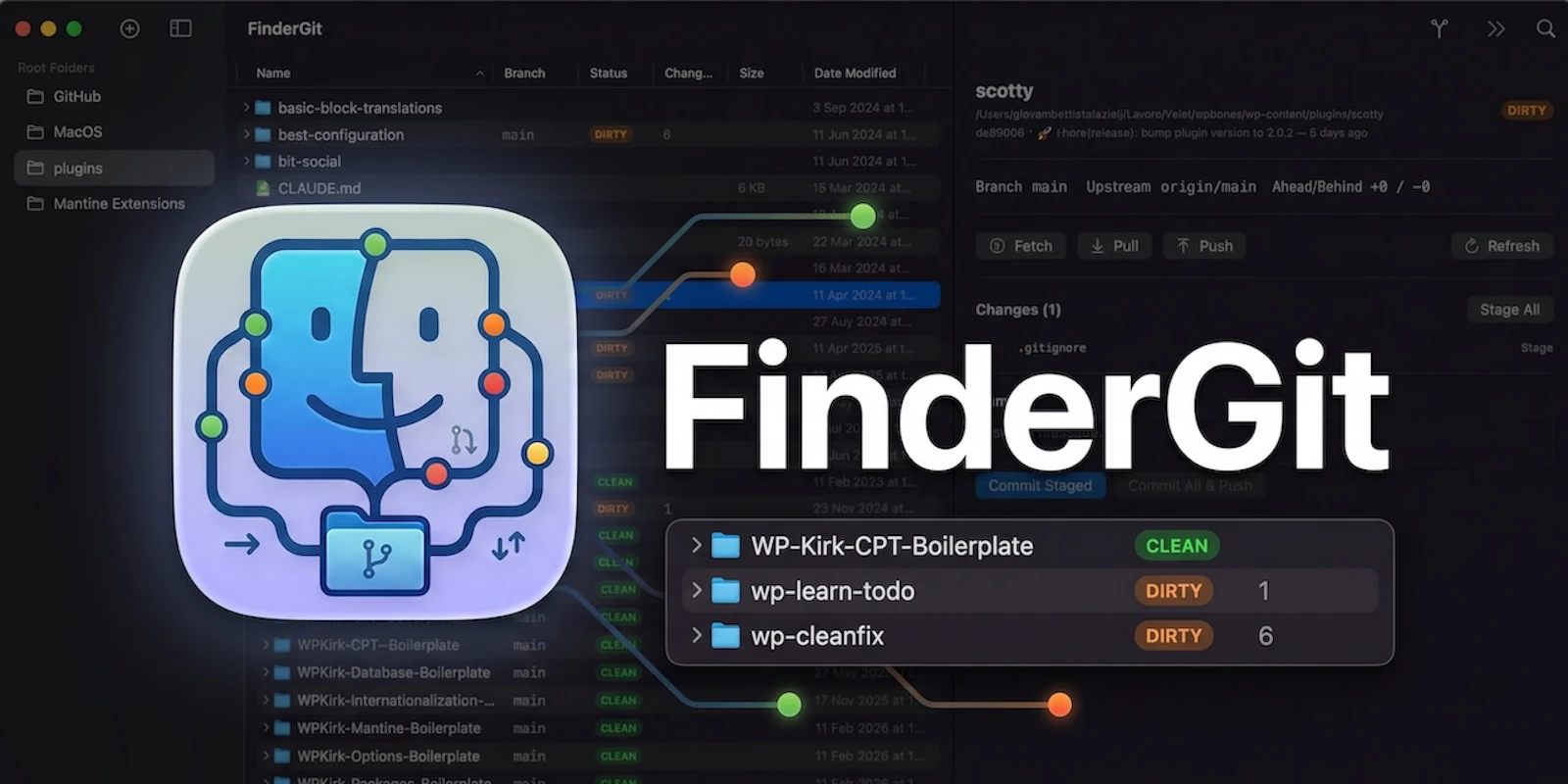 FinderGit screenshot 1