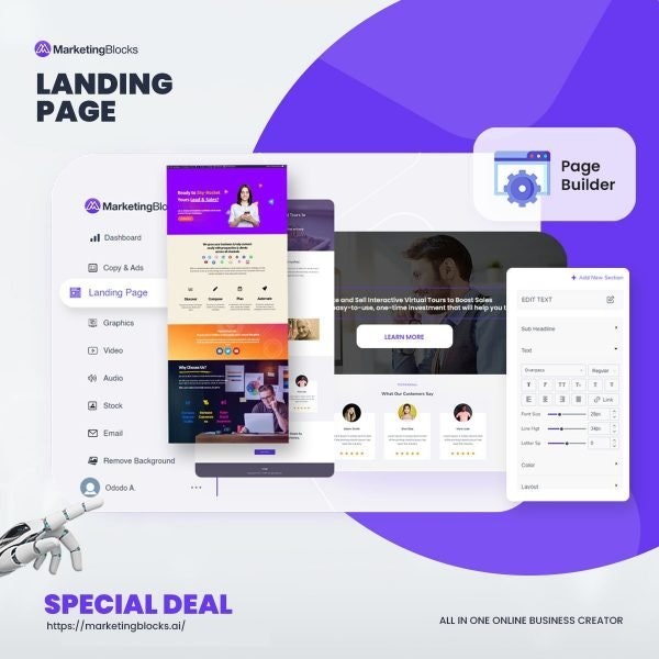 營銷阻止Web應用程序 - 立即為您的業務生成營銷副本 media 2