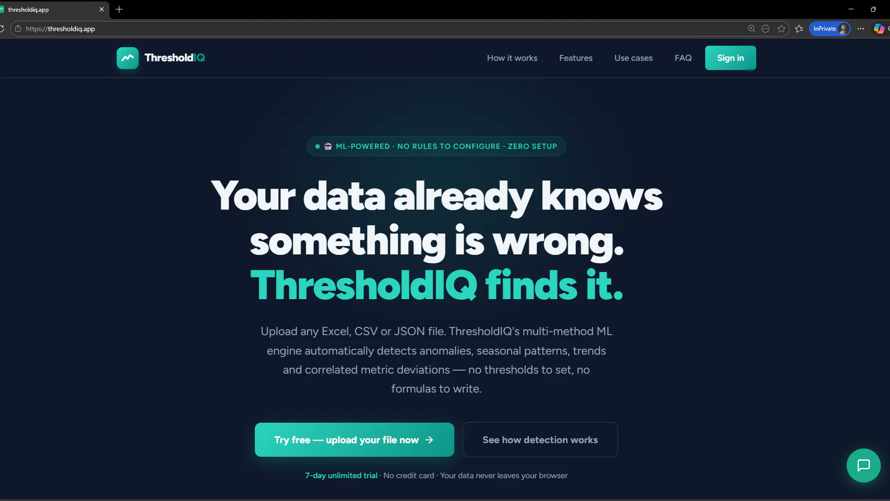 ThresholdIQ Automated Detection Engine gallery image