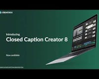 Closed Caption Creator media 1