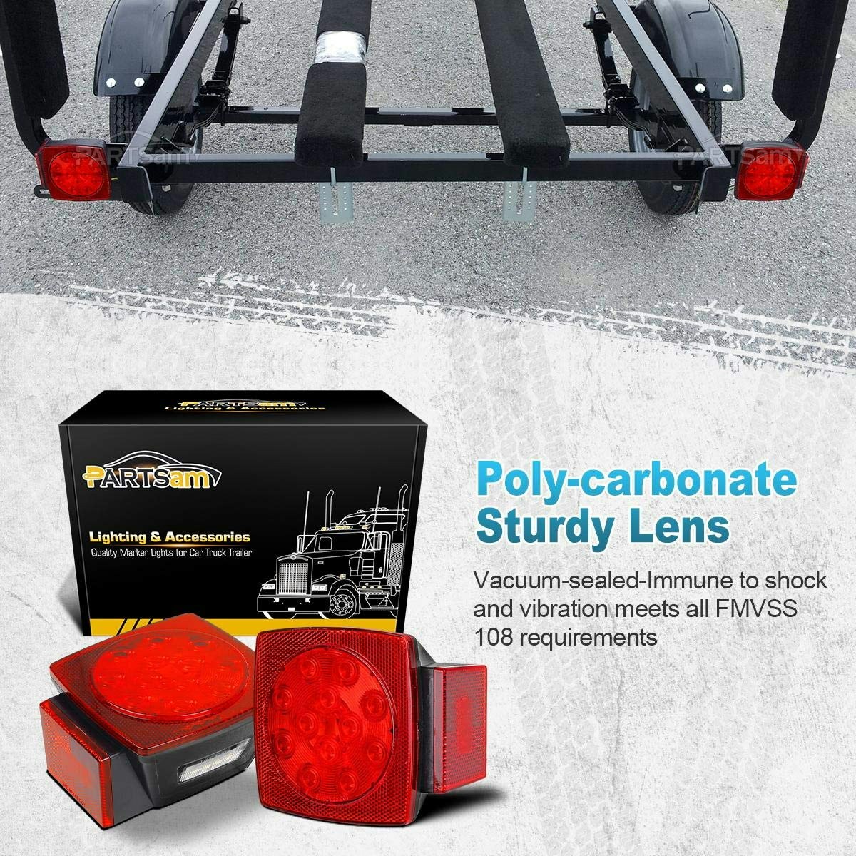 Partsam led trailer lights gallery image
