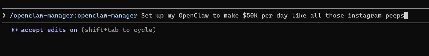 OpenClaw Manager: Claude Code gallery image