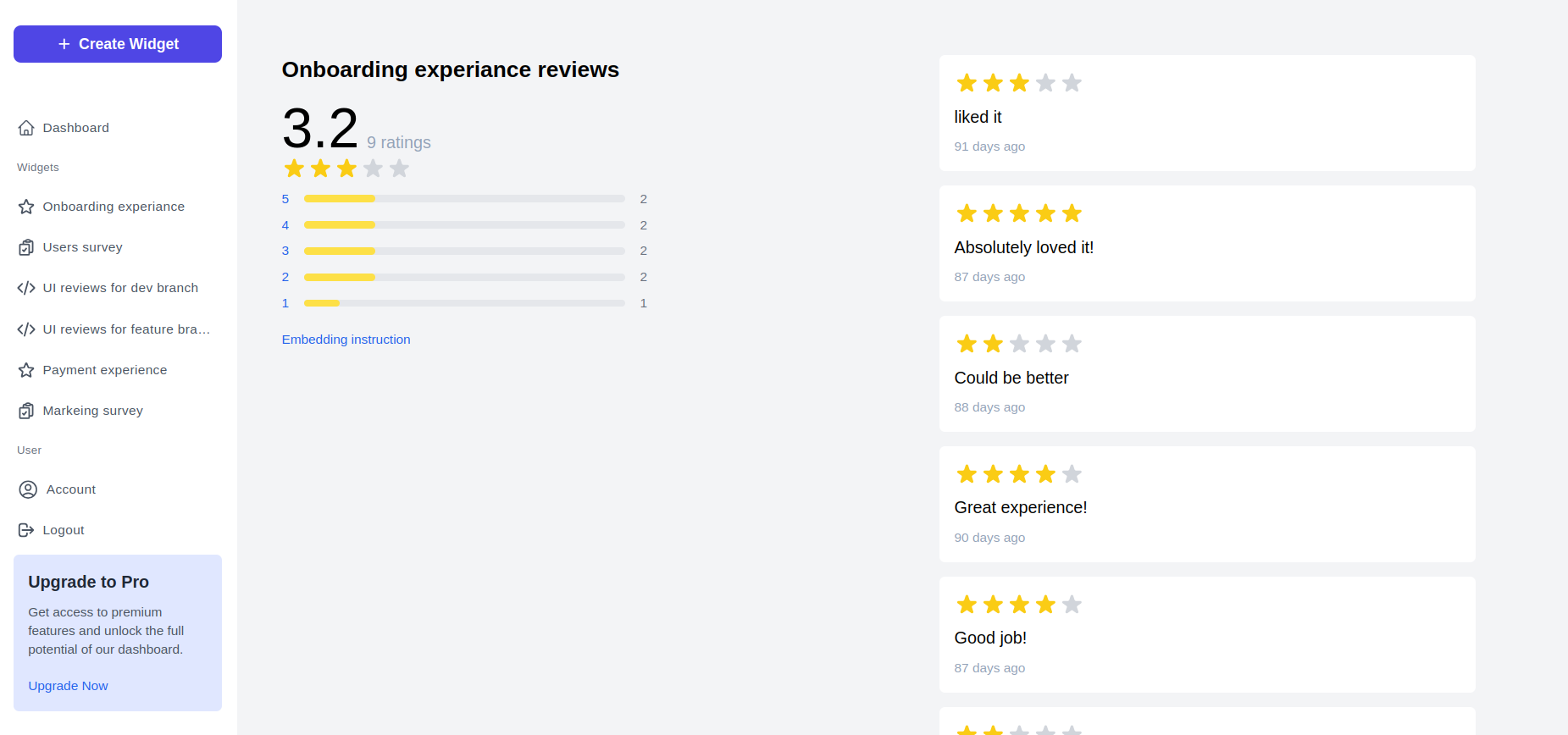 OkFeedback gallery image