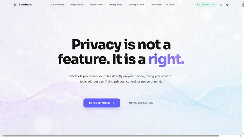 SafeTools screenshot 1