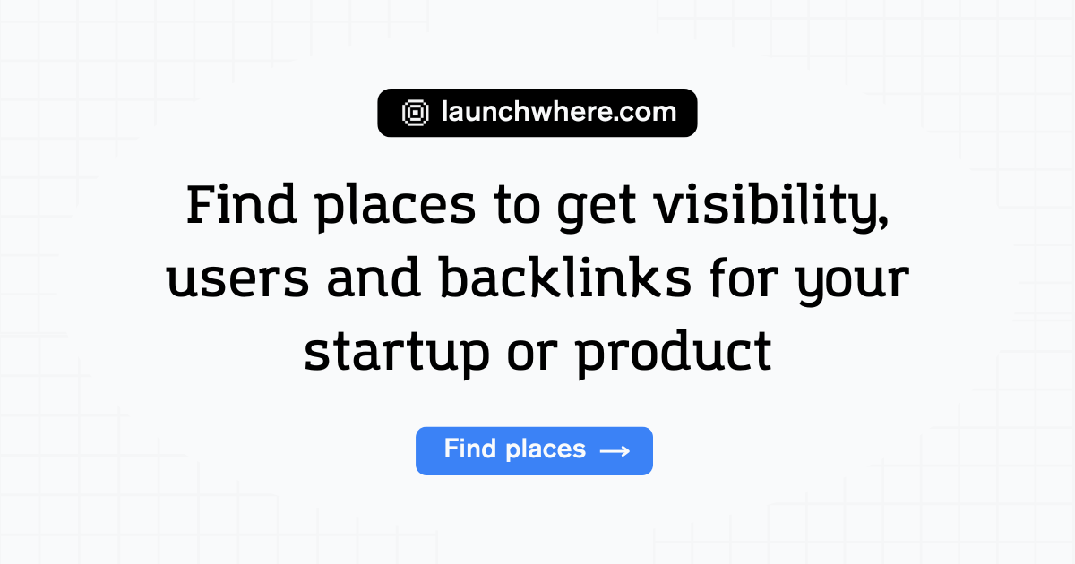 Mídia 1 de launchwhere.com - Encontre lugares para lançar sua startup