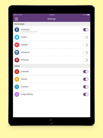 GoPostMe app gallery image