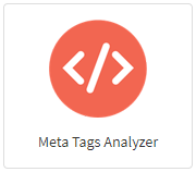Meta Tag Analyzer