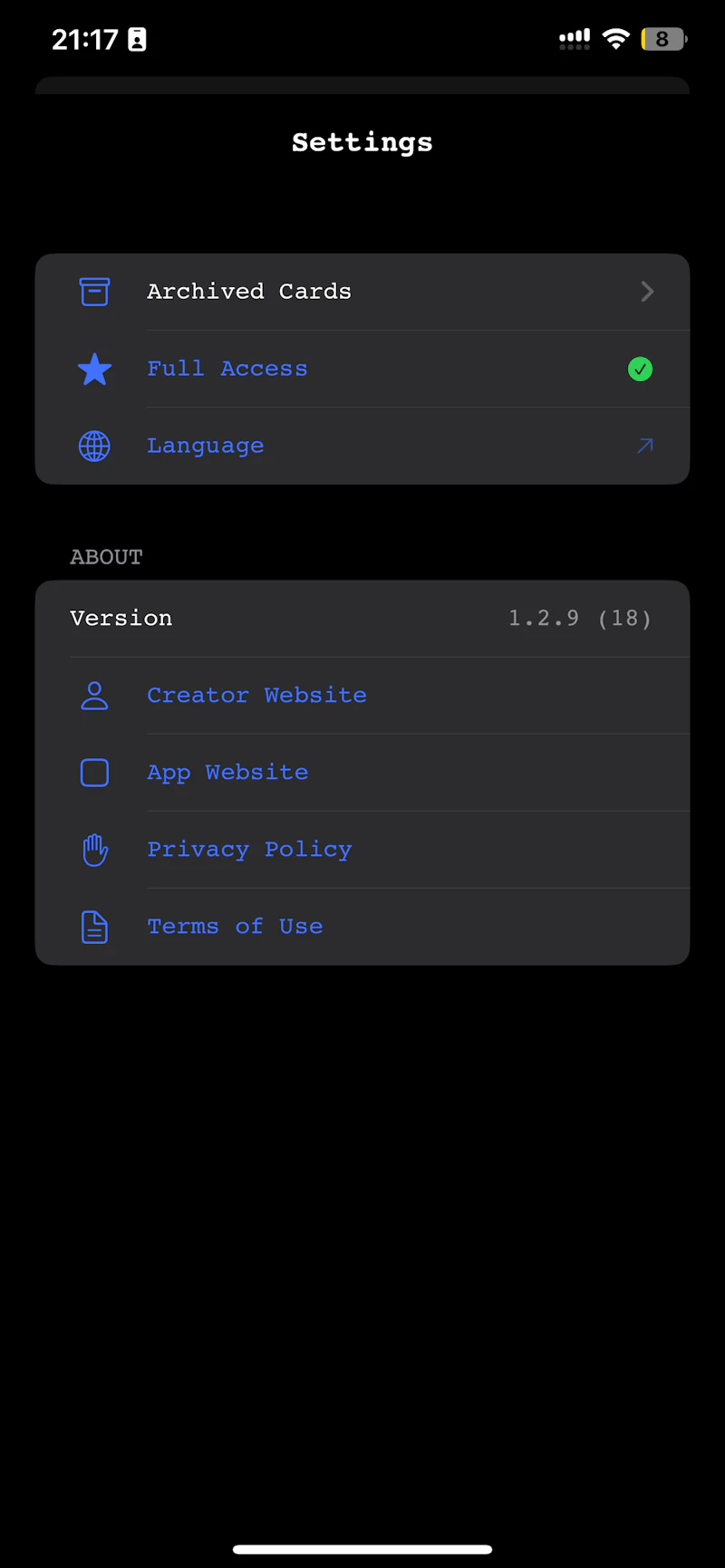 Metric Tracker (iOS App) screenshot 3