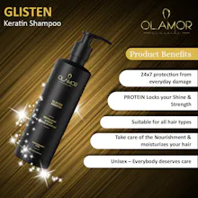 GLISTEN KERATIN INTENSE REPAIR SHAMPOO gallery image