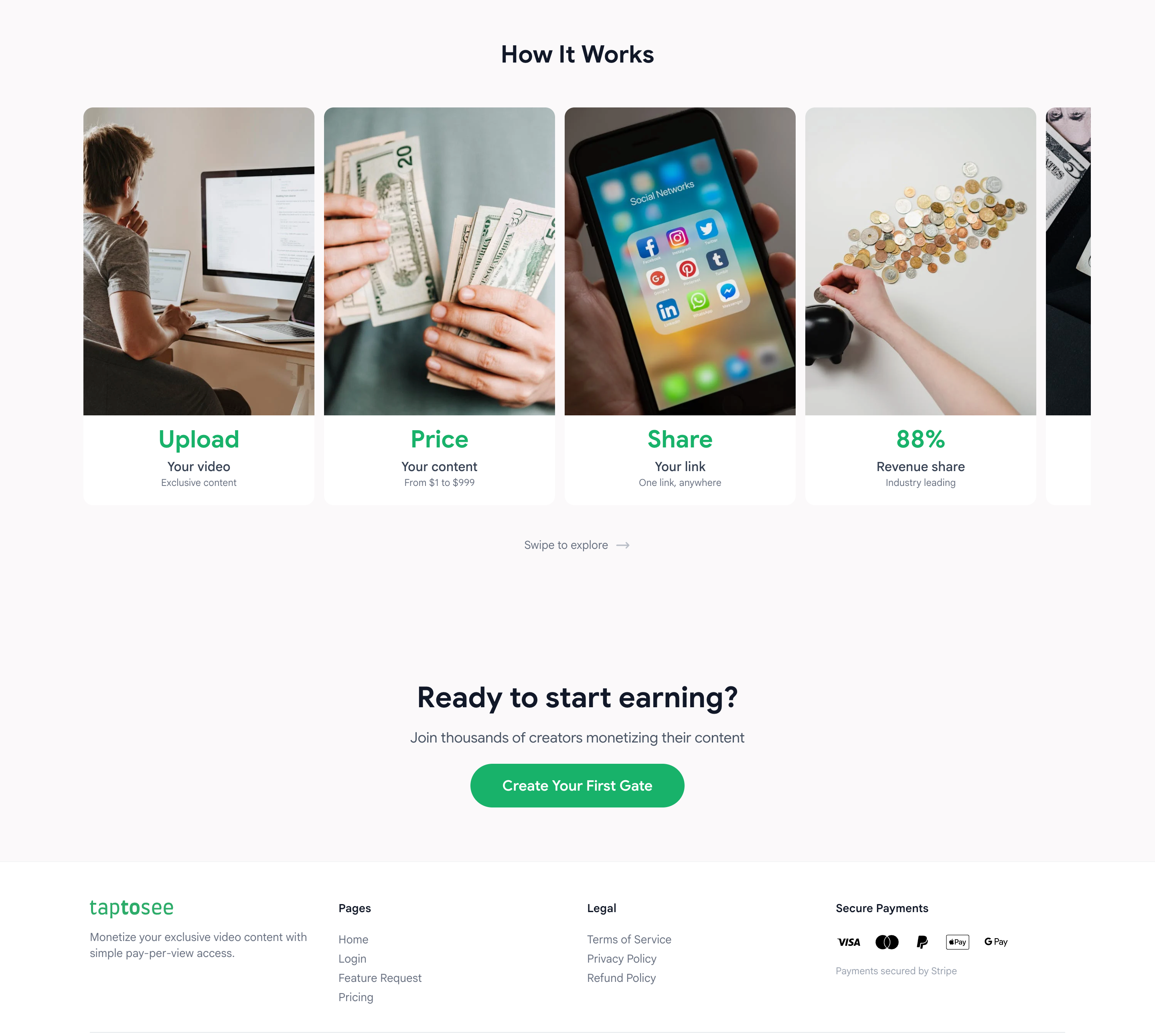 TapToSee - Screenshot 2 showing product features and functionality