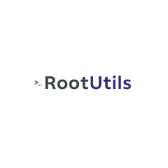 RootUtils - Product Hunt launch logo and brand identity