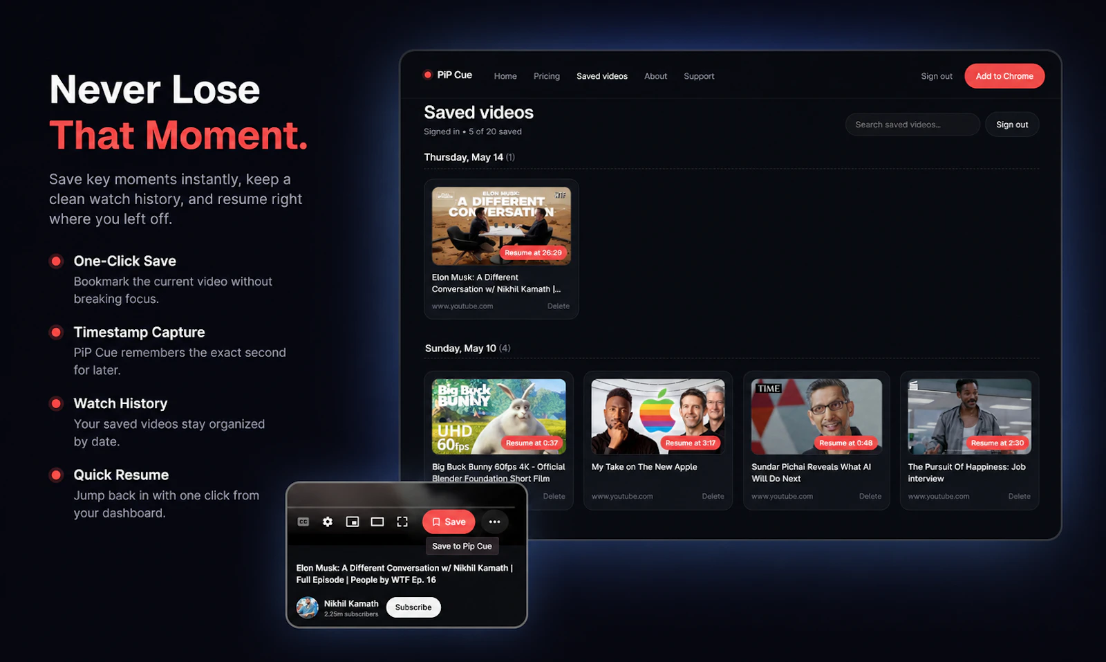PiP Cue screenshot 4