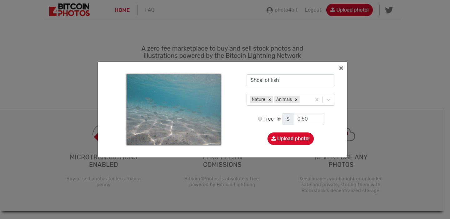 Bitcoin4Photos gallery image