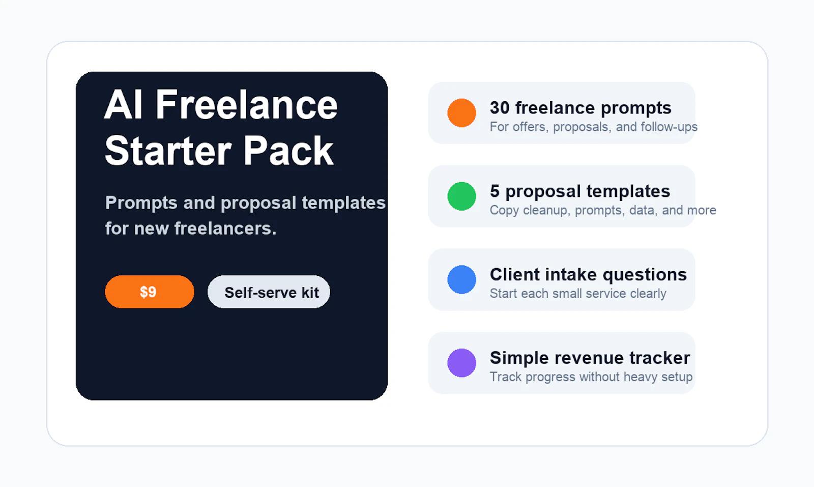 AI Freelance Starter Pack screenshot 1