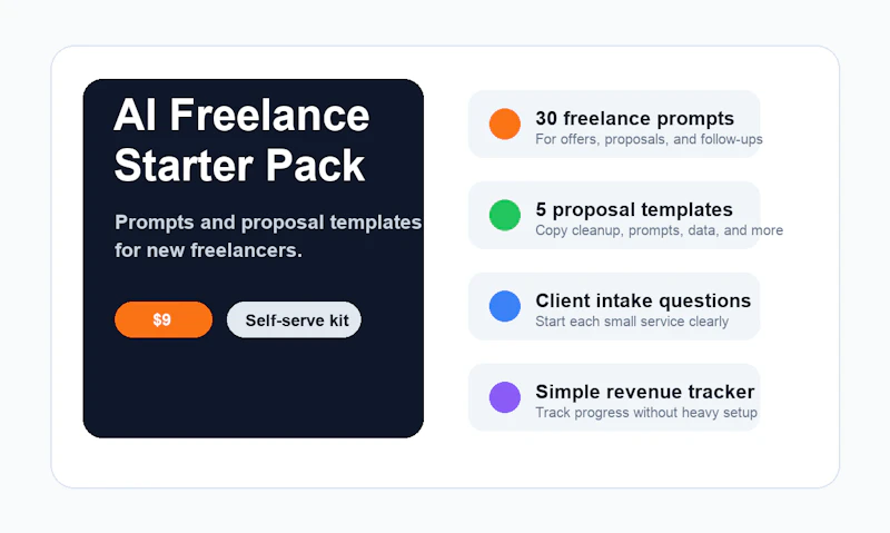 AI Freelance Starter Pack screenshot 1