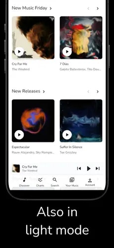 Mídia 7 de Livremente - Música ilimitada gratuita, sem anúncios de áudio para interromper seu fluxo