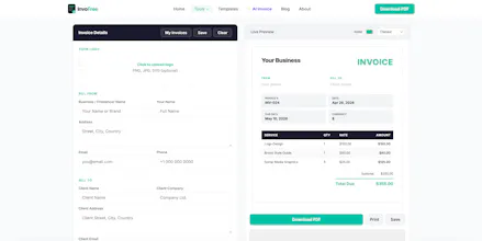 InvoFree gallery image