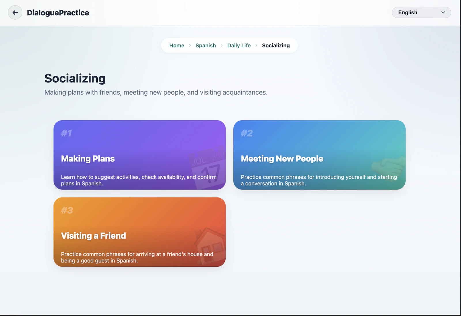 DialoguePractice screenshot 3