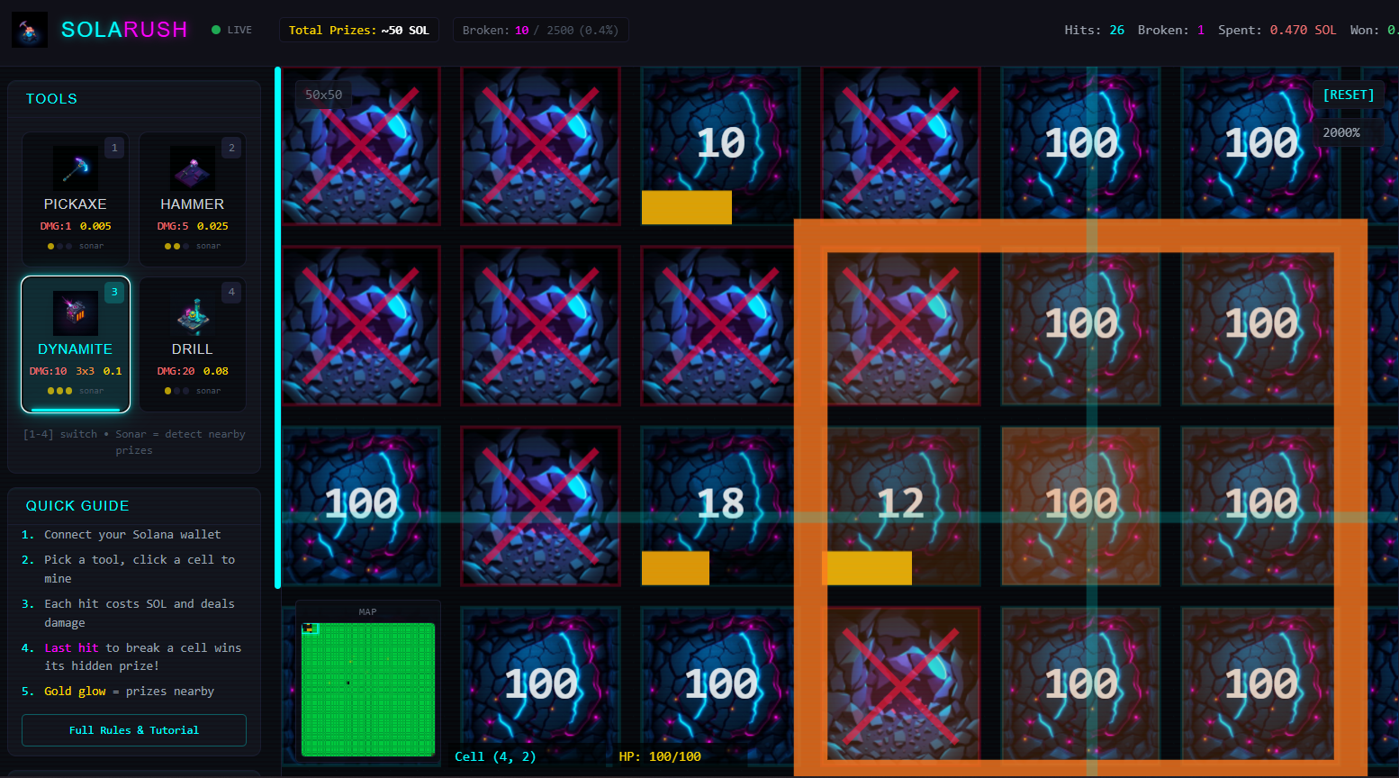 SolaRush - Screenshot 3 showing product features and functionality
