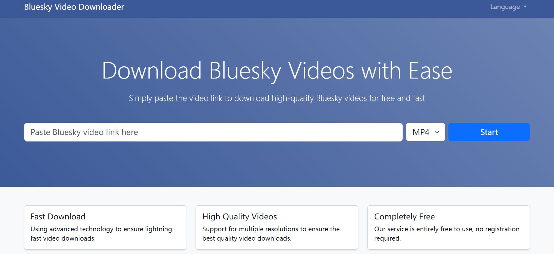 Bluesky Video Downloader gallery image