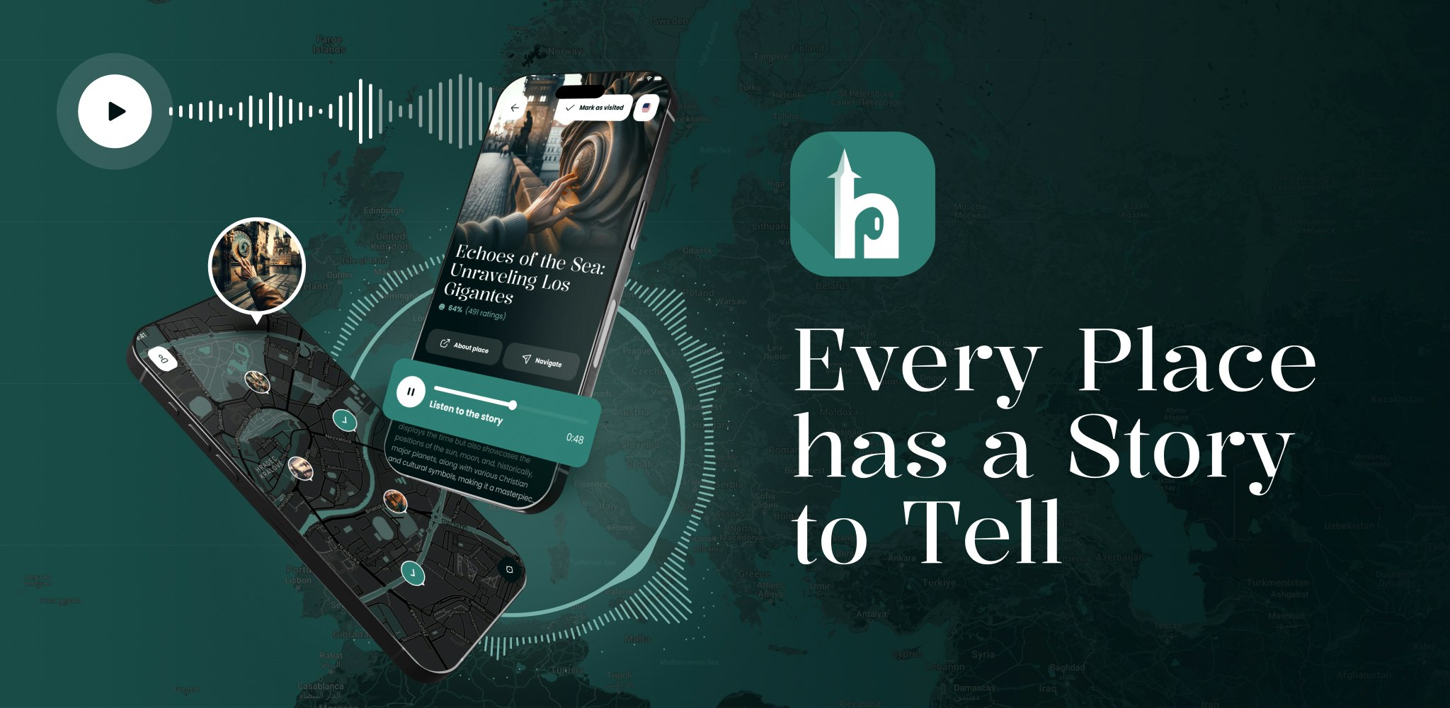 startuptile histories-Explore history of places through audio stories & fun facts