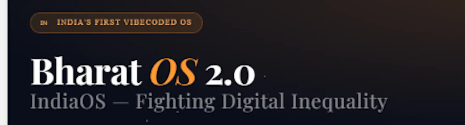 Bharat OS screenshot 1