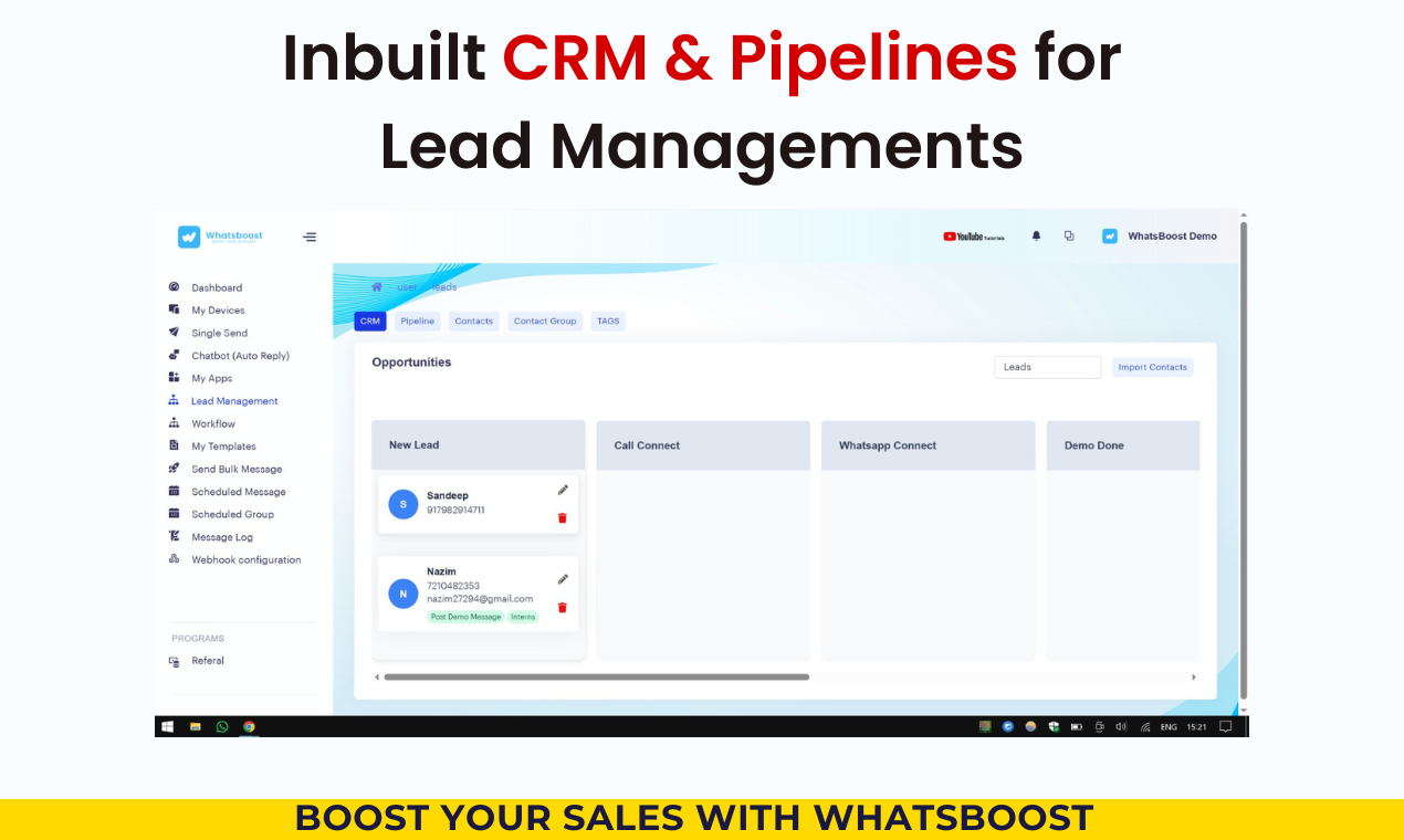 WhatsApp Automation & Workflow Builder media 3