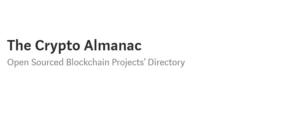 The Crypto Almanac gallery image