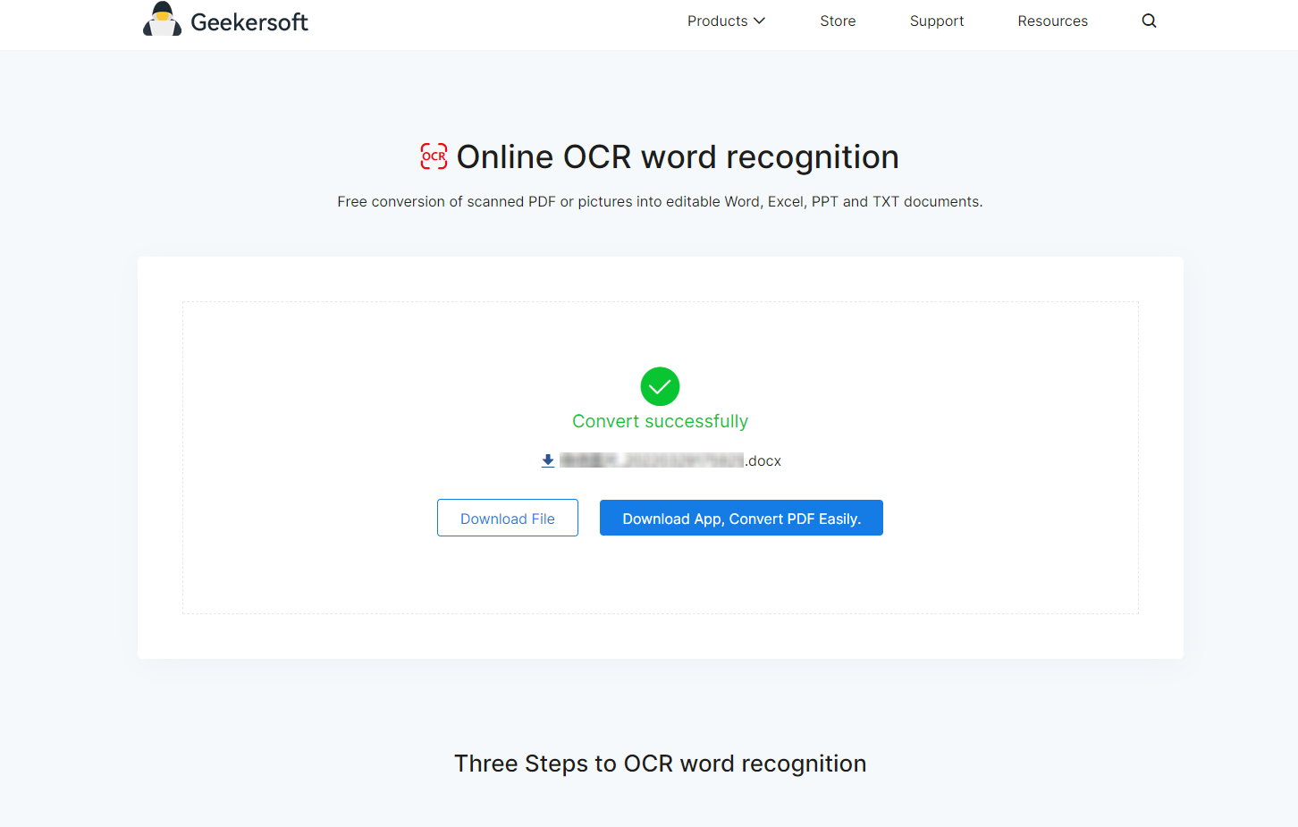 Geekersoft OCR ออนไลน์ - ช่วยคุณ ocr รูปภาพ/สแกนเป็นเอกสารคำที่แก้ไขได้ media 2