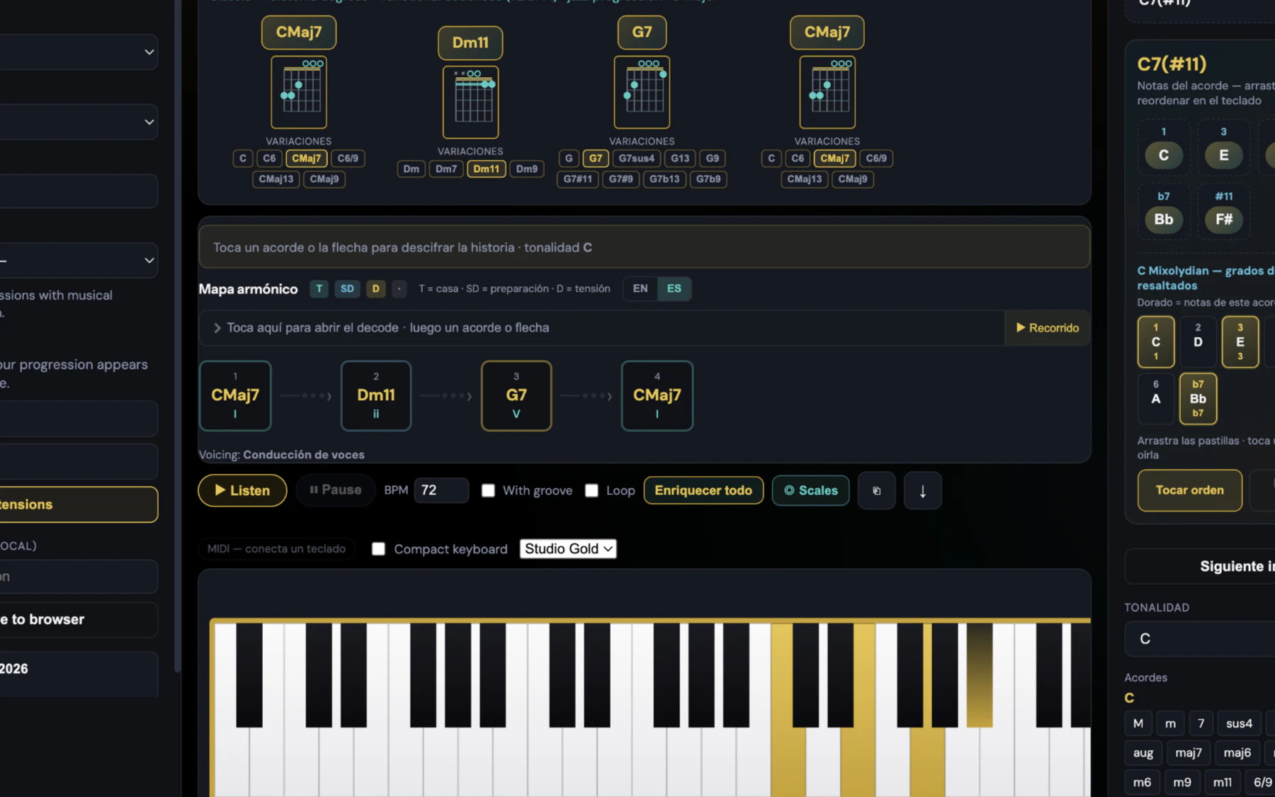 Coffee Piano screenshot 3