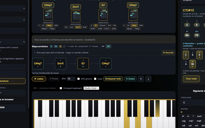 Coffee Piano screenshot 4