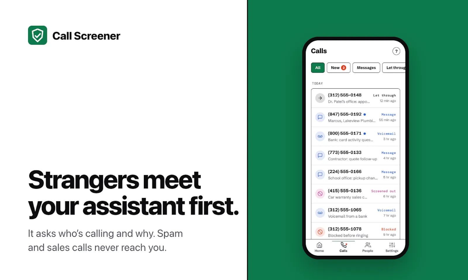 Call Screener screenshot 2