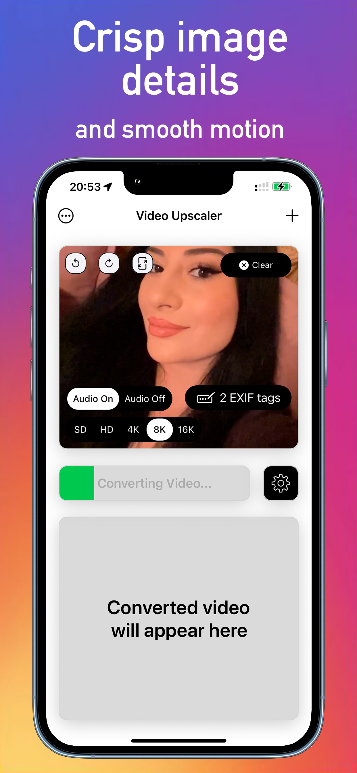 Video Upcaler 16K & Converter media 3