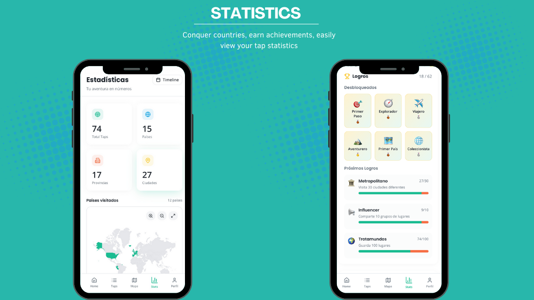 TapToGeo - Tap, Save, Share Places - Screenshot 3 showing product features and functionality