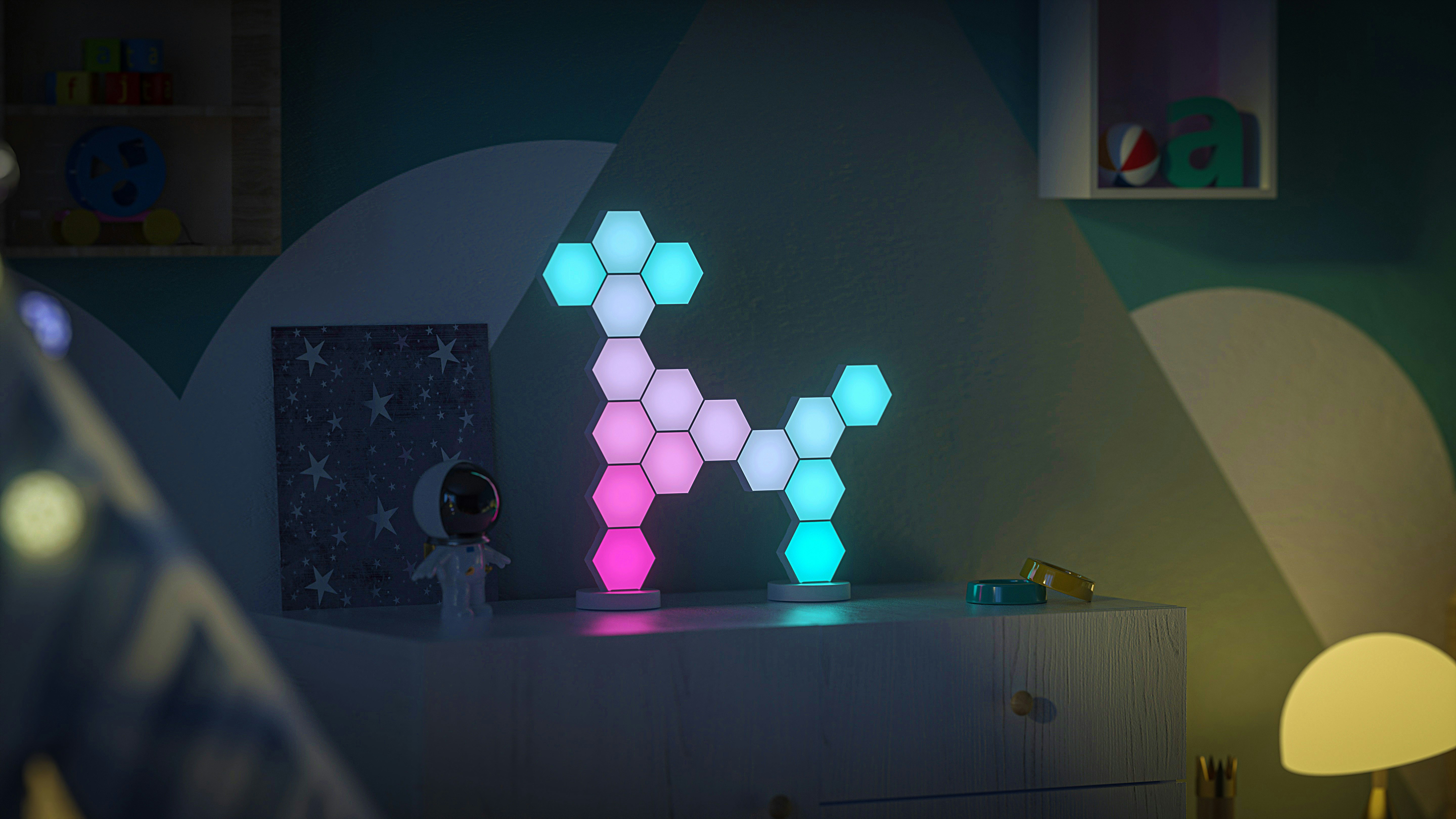 SYRO-Bricks: Smart 3D Hexagon Lights gallery image