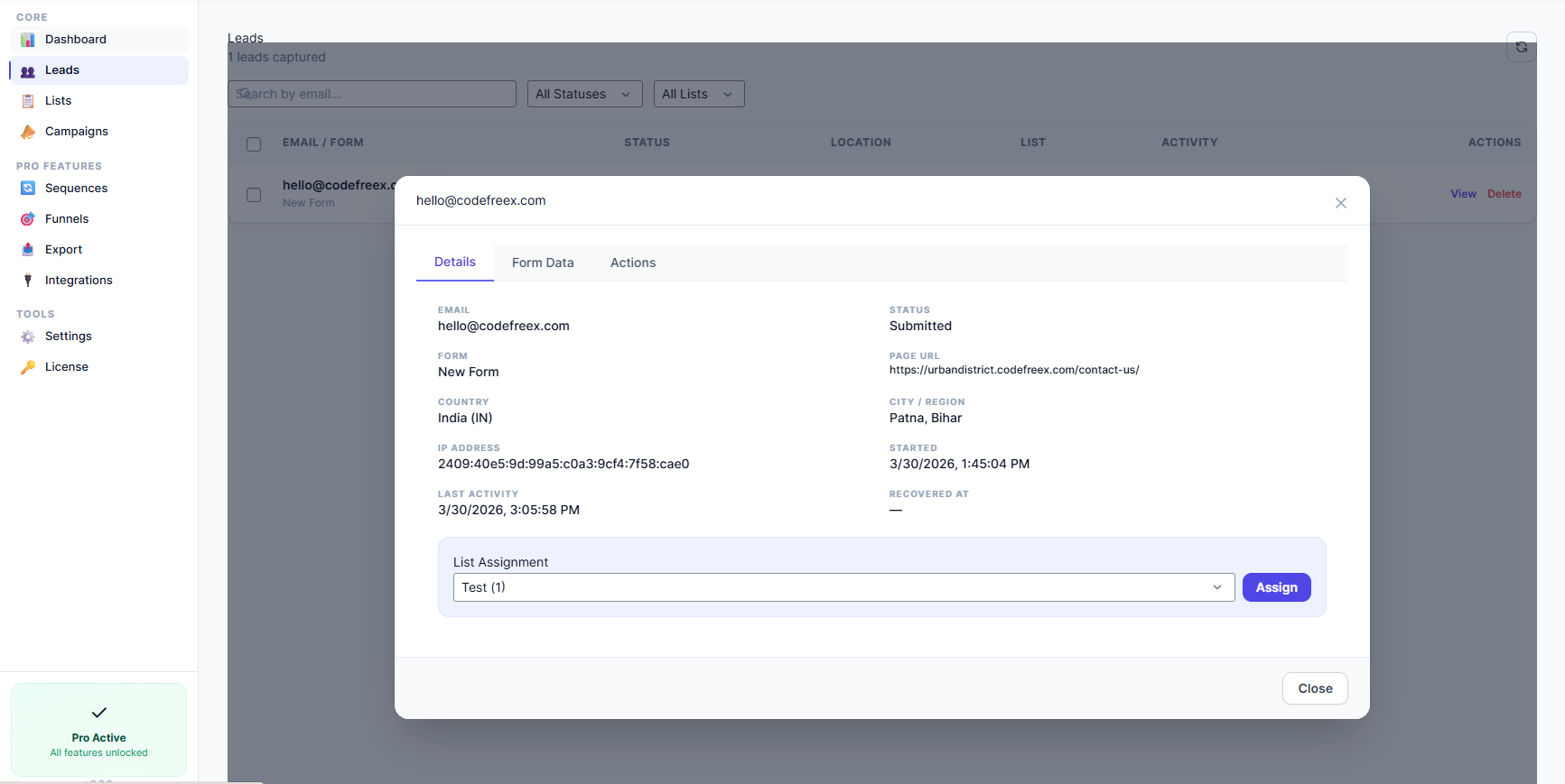 RescueFill – Recover Leads Instantly gallery image