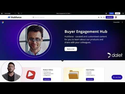 startuptile Hubforce-Create a digital sales room for every prospect