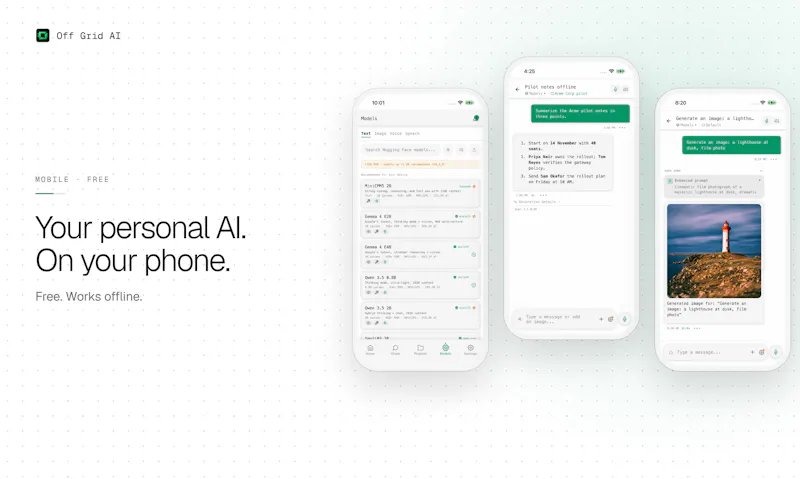 Off Grid AI screenshot 6