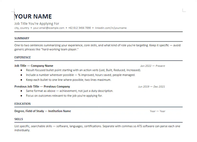 ATS-Friendly Resume Template Pack screenshot 2