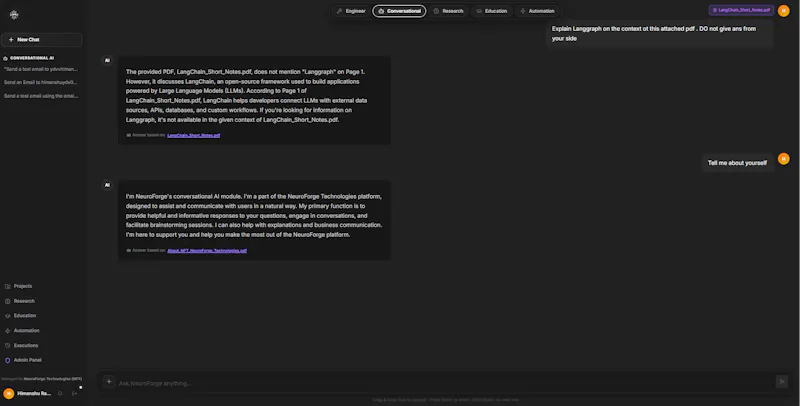 NeuroForge screenshot 3