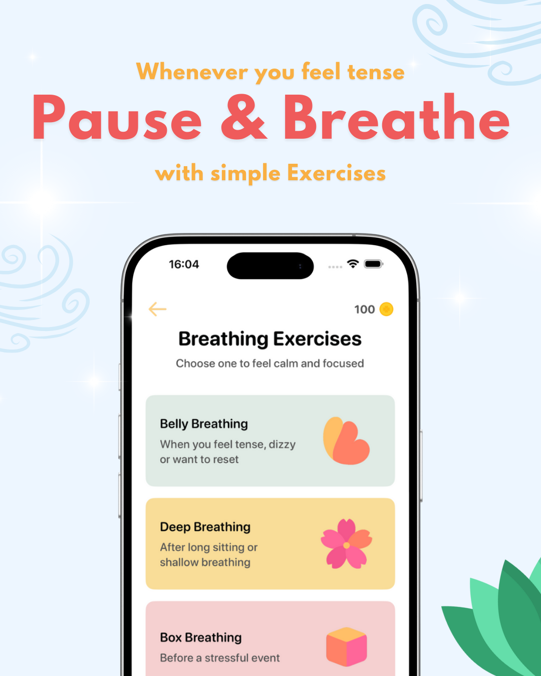 Chippi - Your Gentle Self-Care Companion - Screenshot 2 showing product features and functionality