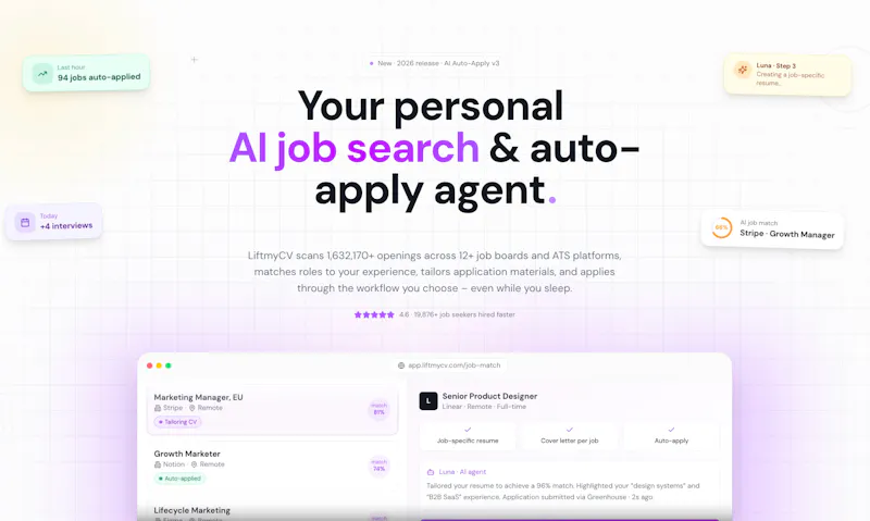LiftmyCV 3.0 screenshot 2