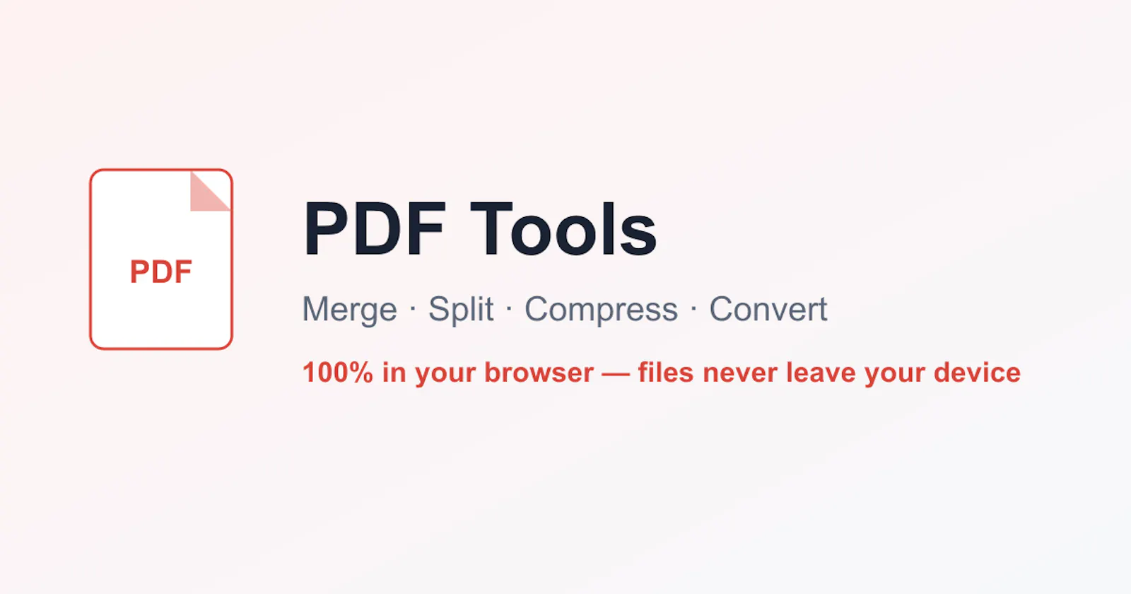 PDF Tools screenshot 1