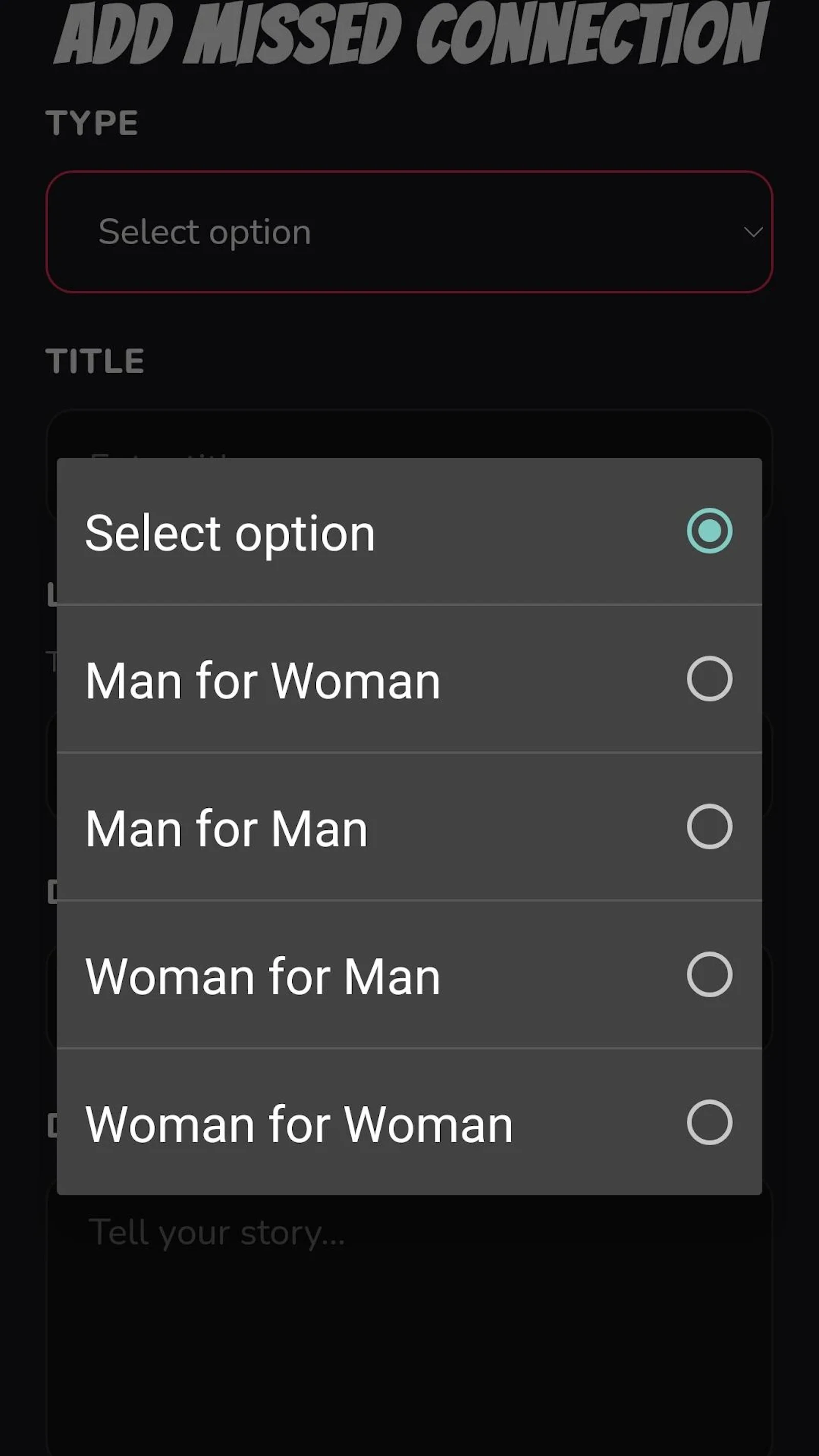 Miss ME Connection app screenshot 3