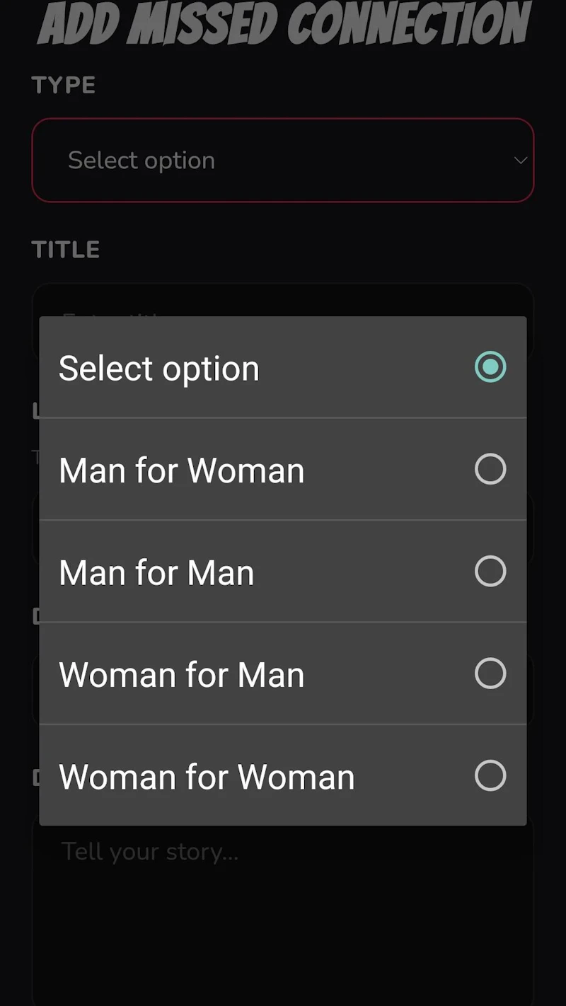 Miss ME Connection app screenshot 3