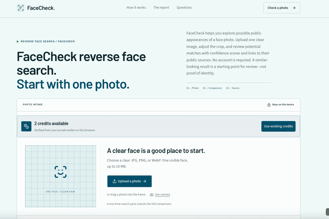 FaceCheck gallery image