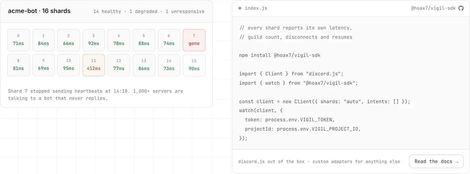 Vigil CLI screenshot 5